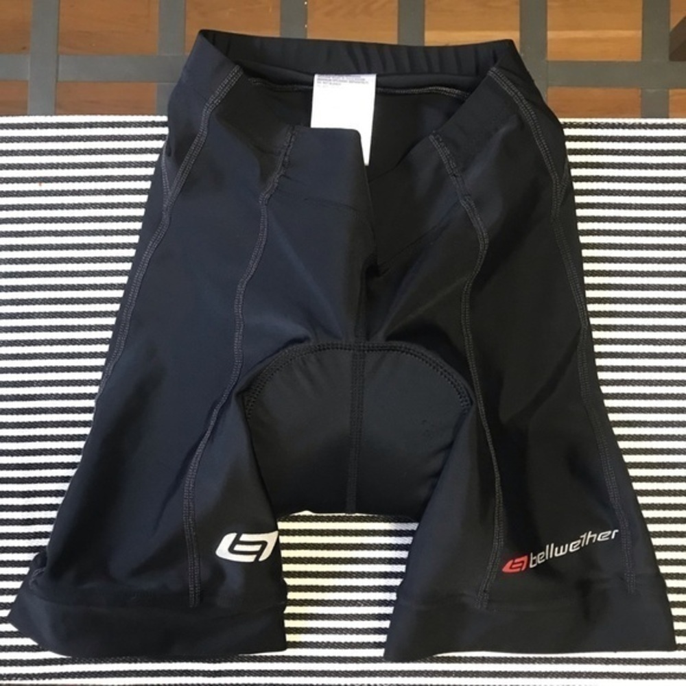 Bellwether Black Padded Endurance Gel Cycling Biker Shorts XS - Picture 2 of 10